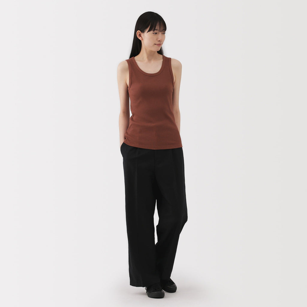 Women's Stretch Ribbed Tank Top