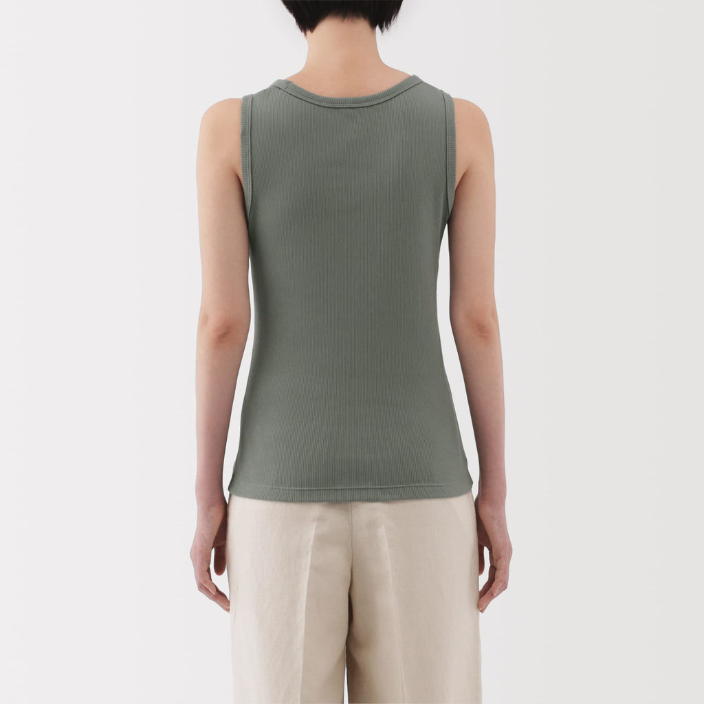 Women's Stretch Ribbed Tank Top