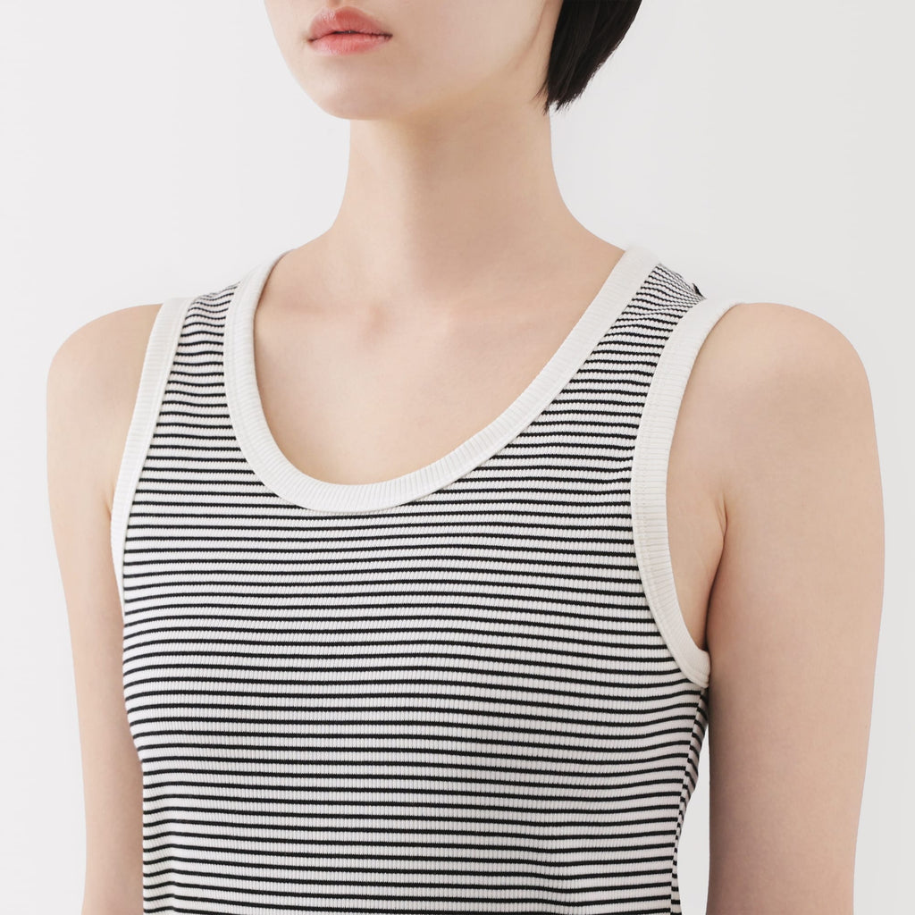 Women's Stretch Ribbed Tank Top