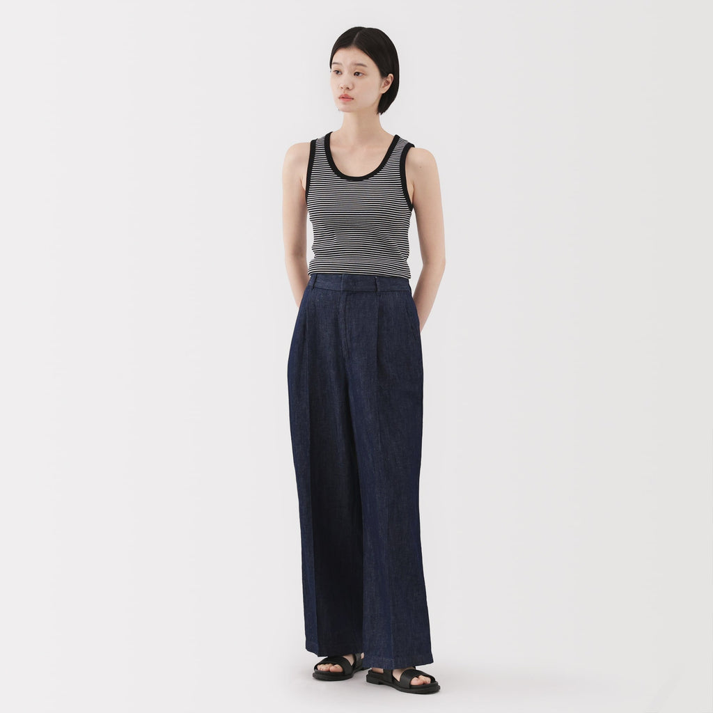 Women's Stretch Ribbed Tank Top