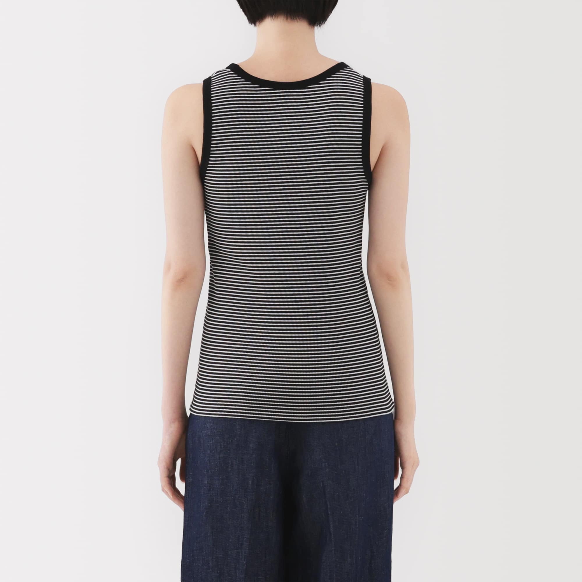 Women's Stretch Ribbed Tank Top