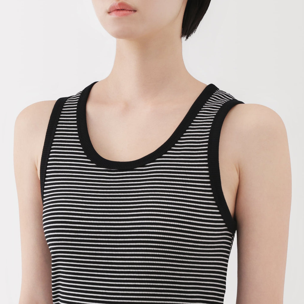 Women's Stretch Ribbed Tank Top