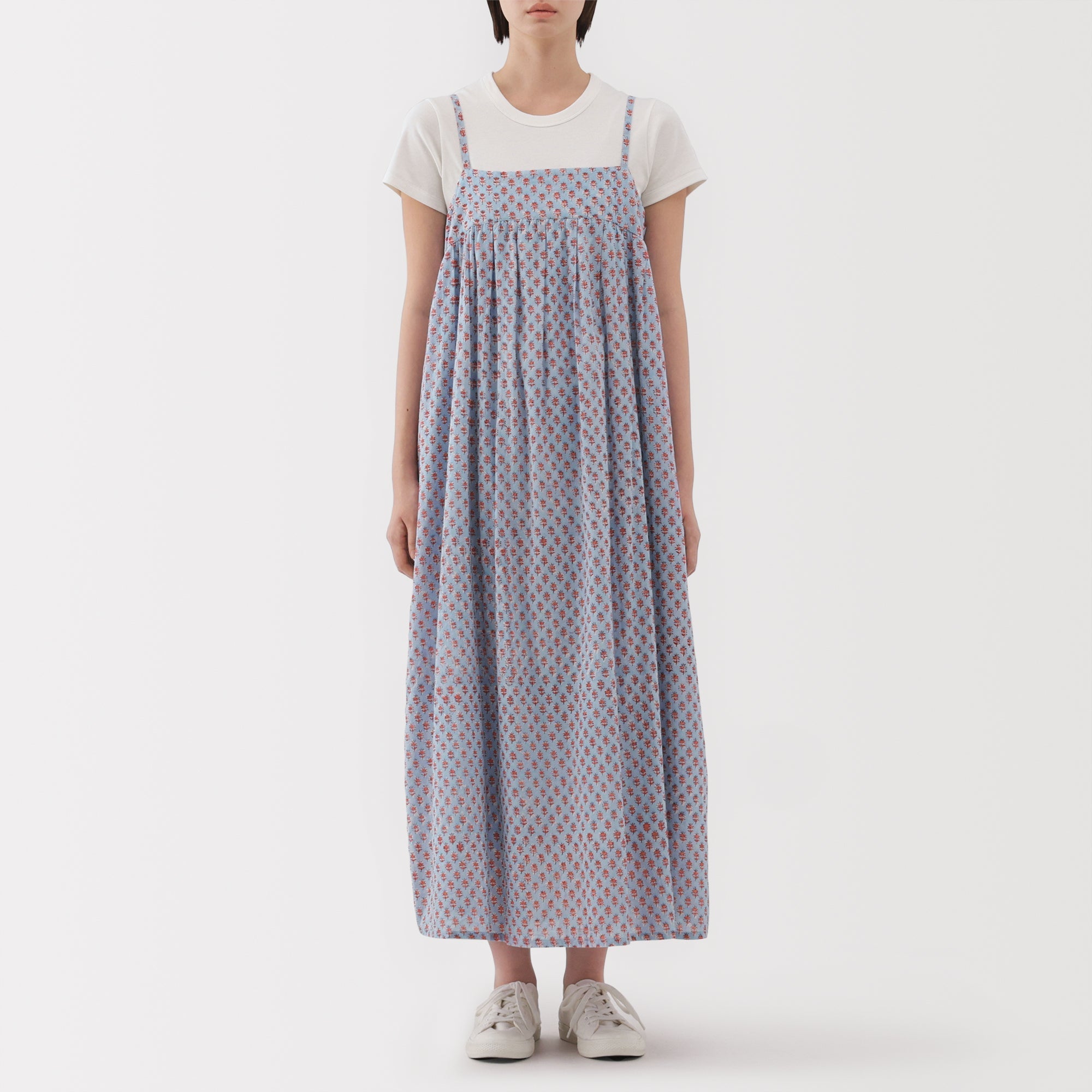 Women's Block Print Camisole Dress