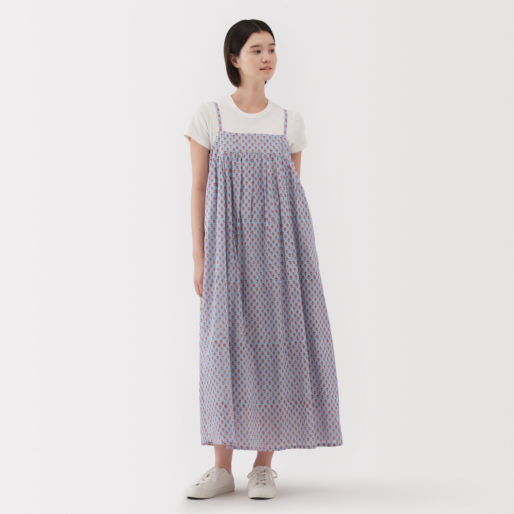 Women's Block Print Camisole Dress