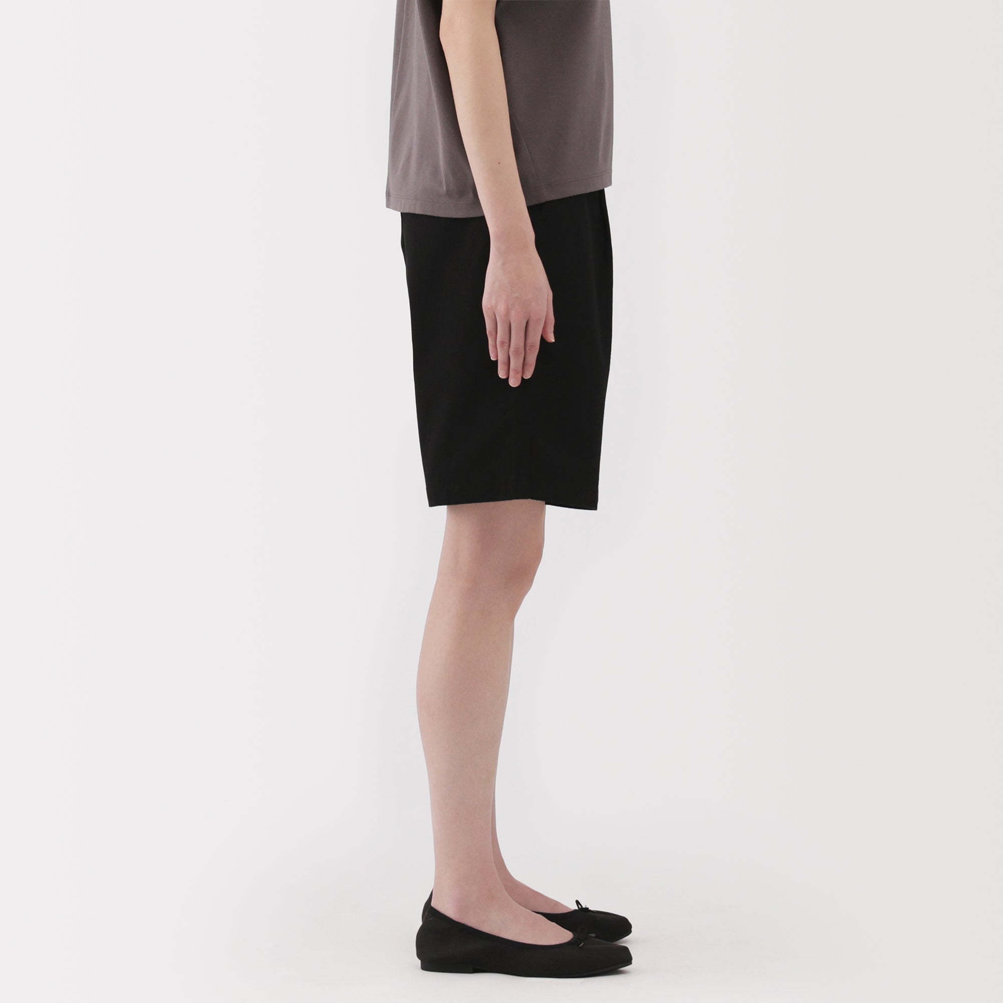 Women's Slub Yarn Chino Darted Shorts