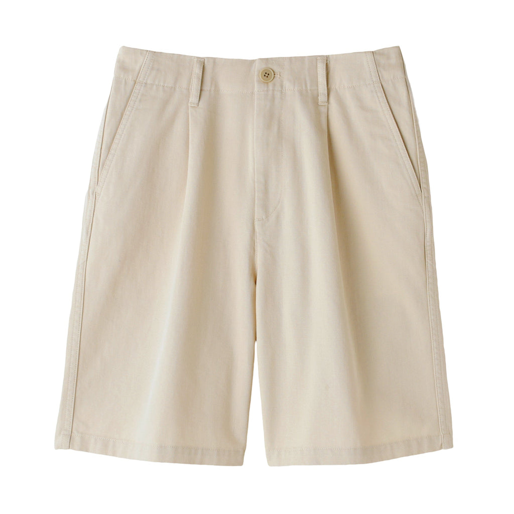 Women's Slub Yarn Chino Darted Shorts