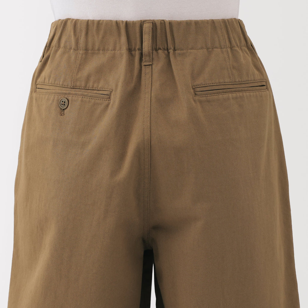 Women's Slub Yarn Chino Darted Shorts