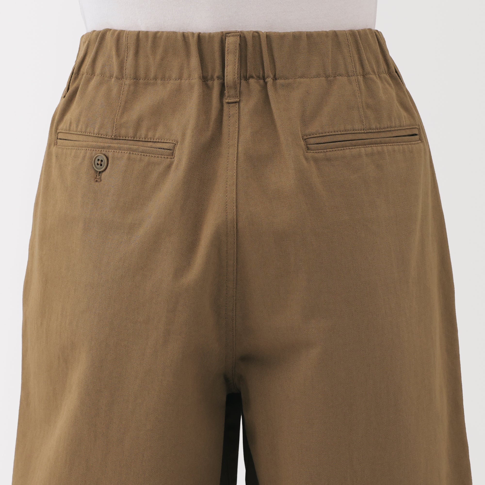 Women's Slub Yarn Chino Darted Shorts