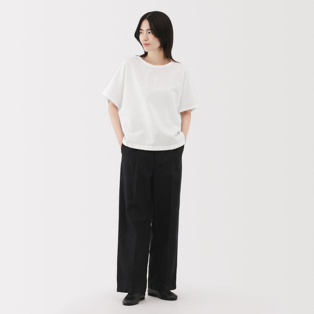Women's Hemp Cotton Short Sleeve Blouse