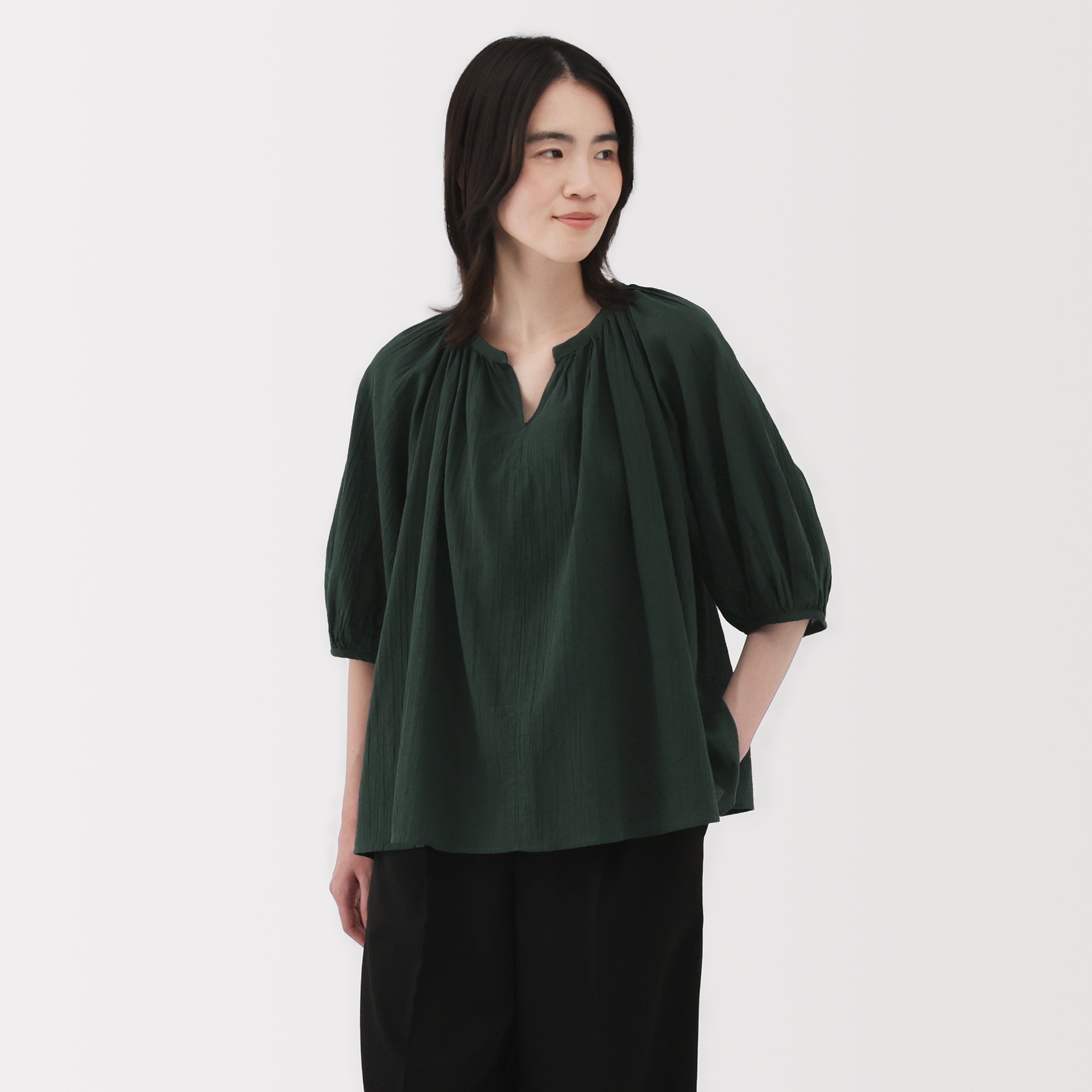 Women's High Twist Blouse