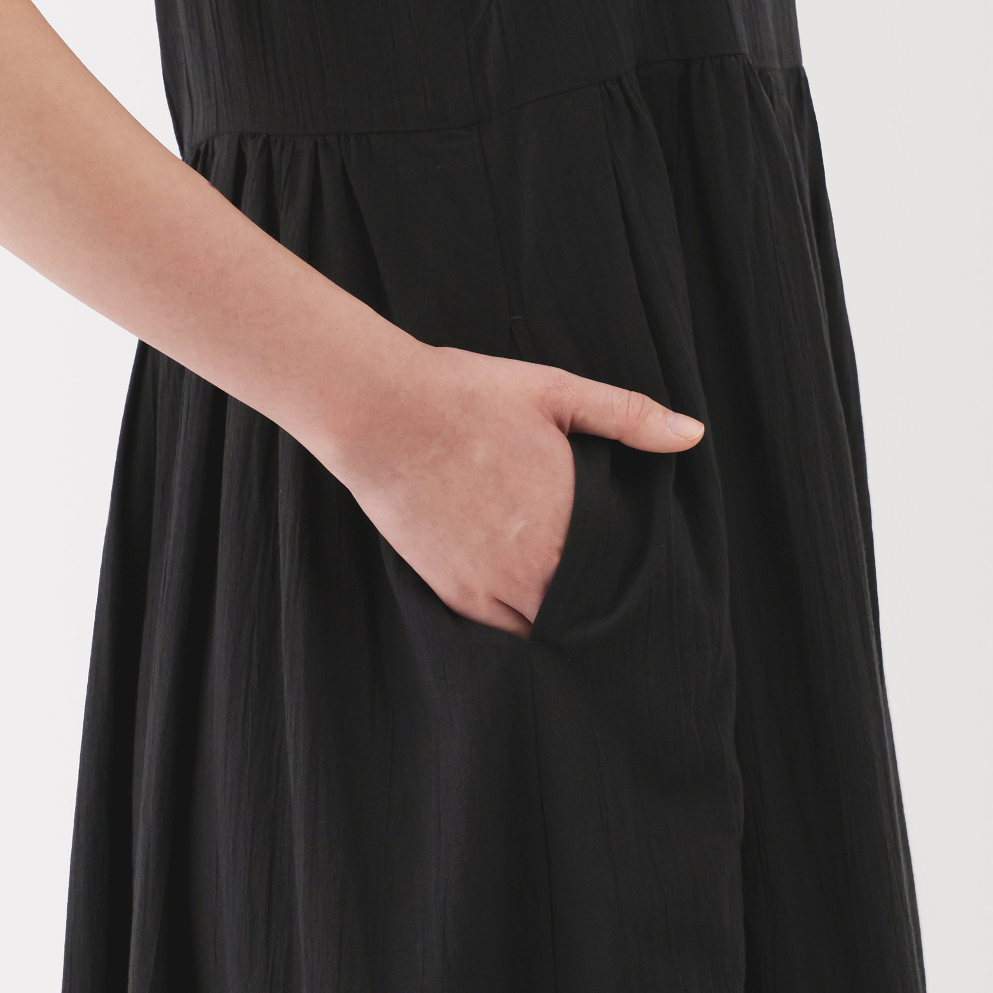 Women's High Twist Veil Camisole Dress