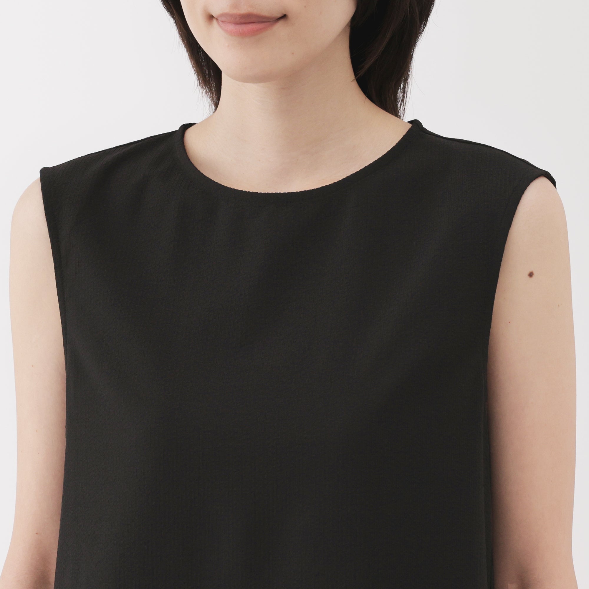 Women's Breathable Seersucker Sleeveless Dress