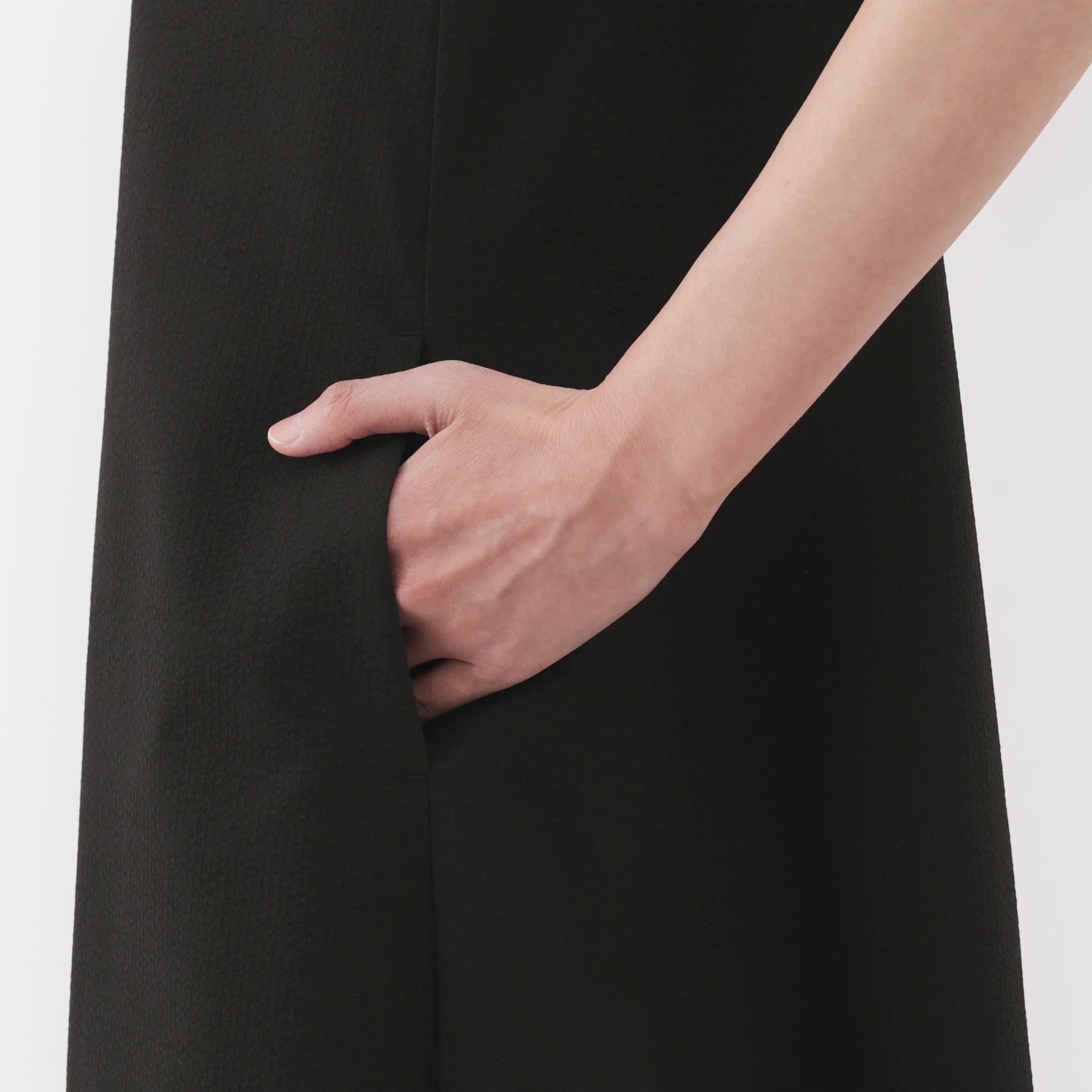 Women's Breathable Seersucker Sleeveless Dress