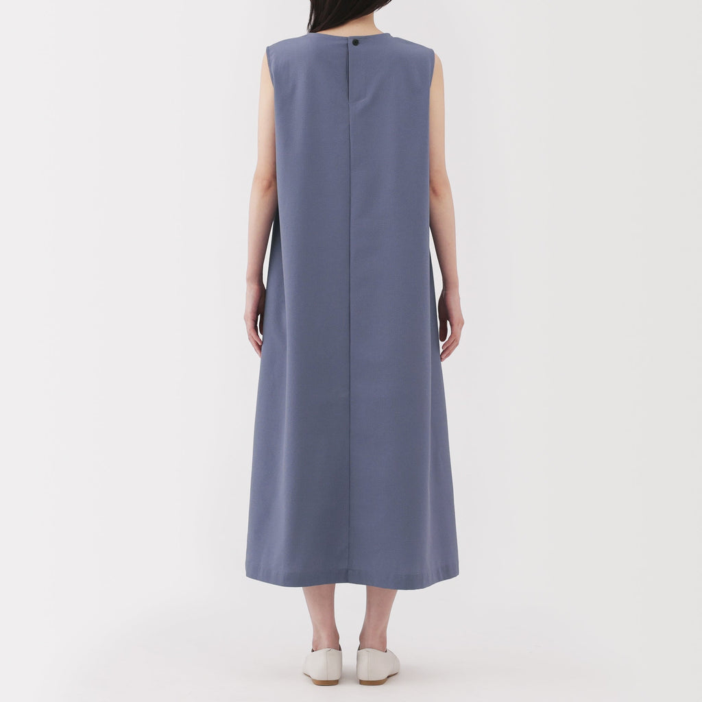 Women's Breathable Seersucker Sleeveless Dress
