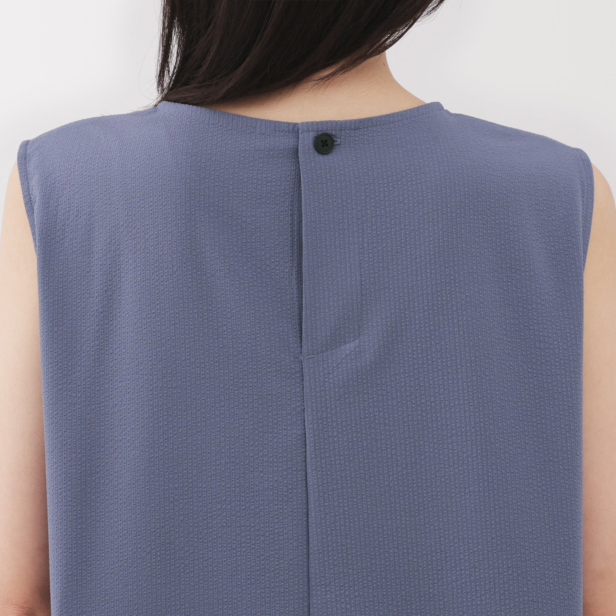 Women's Breathable Seersucker Sleeveless Dress