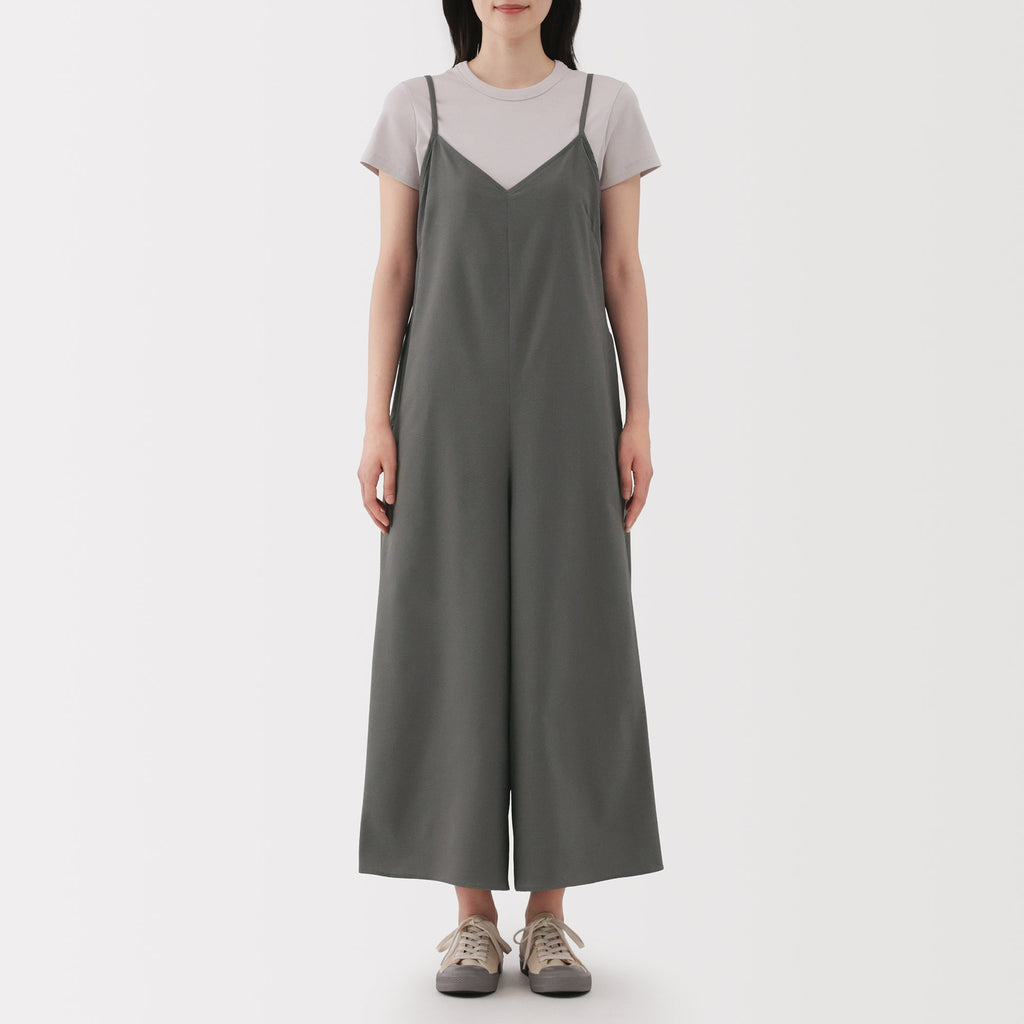 Women's Breathable Seersucker Overalls