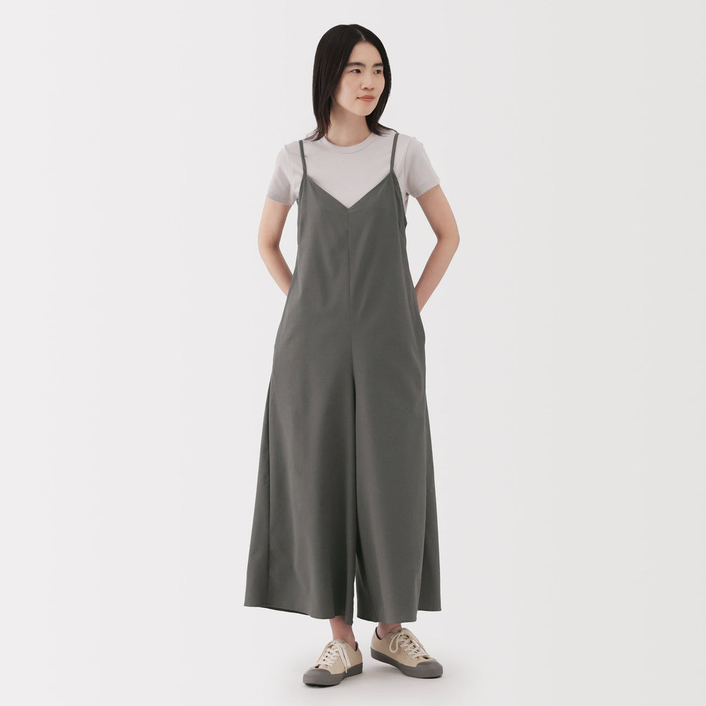 Women's Breathable Seersucker Overalls