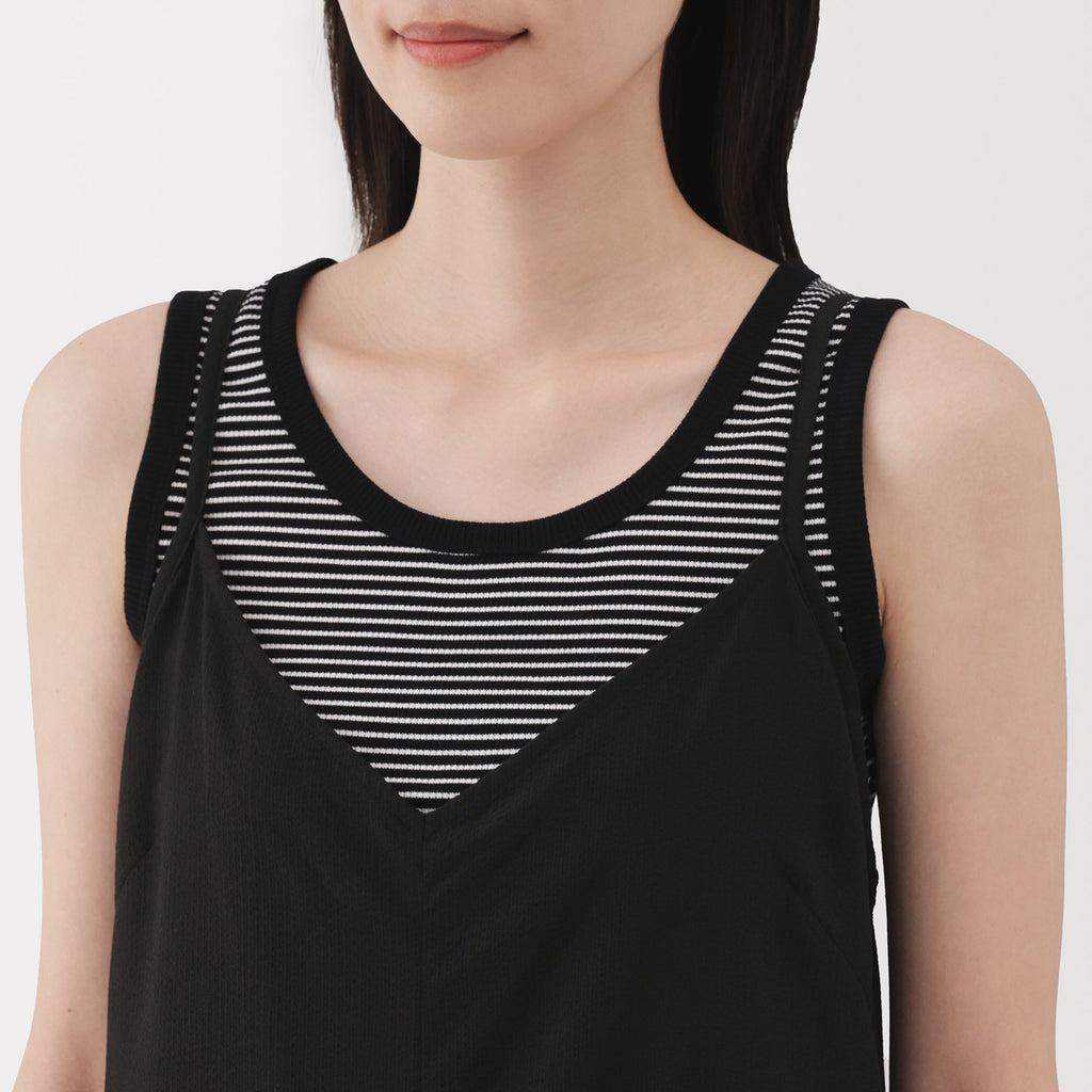 Women's Breathable Seersucker Overalls