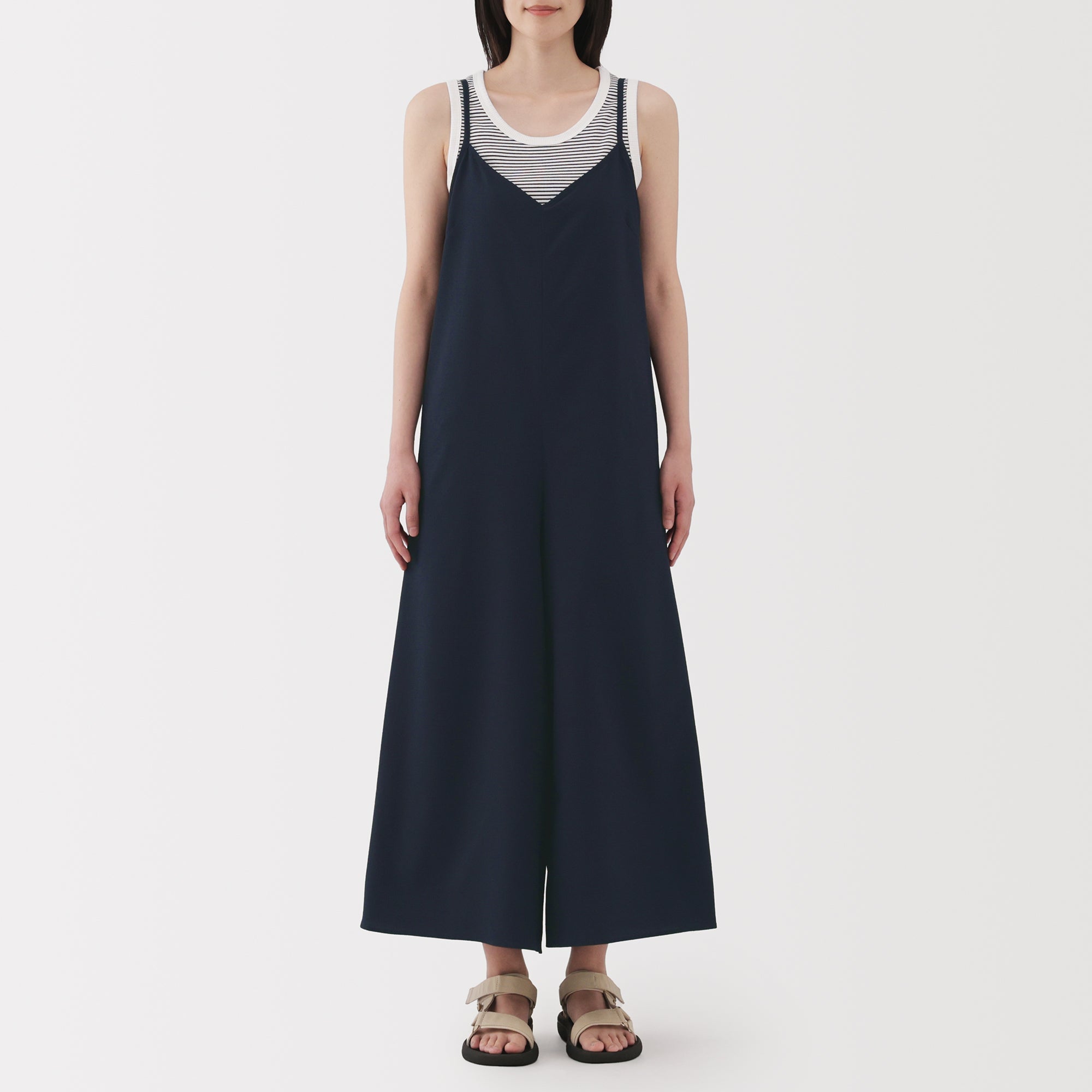 Women's Breathable Seersucker Overalls
