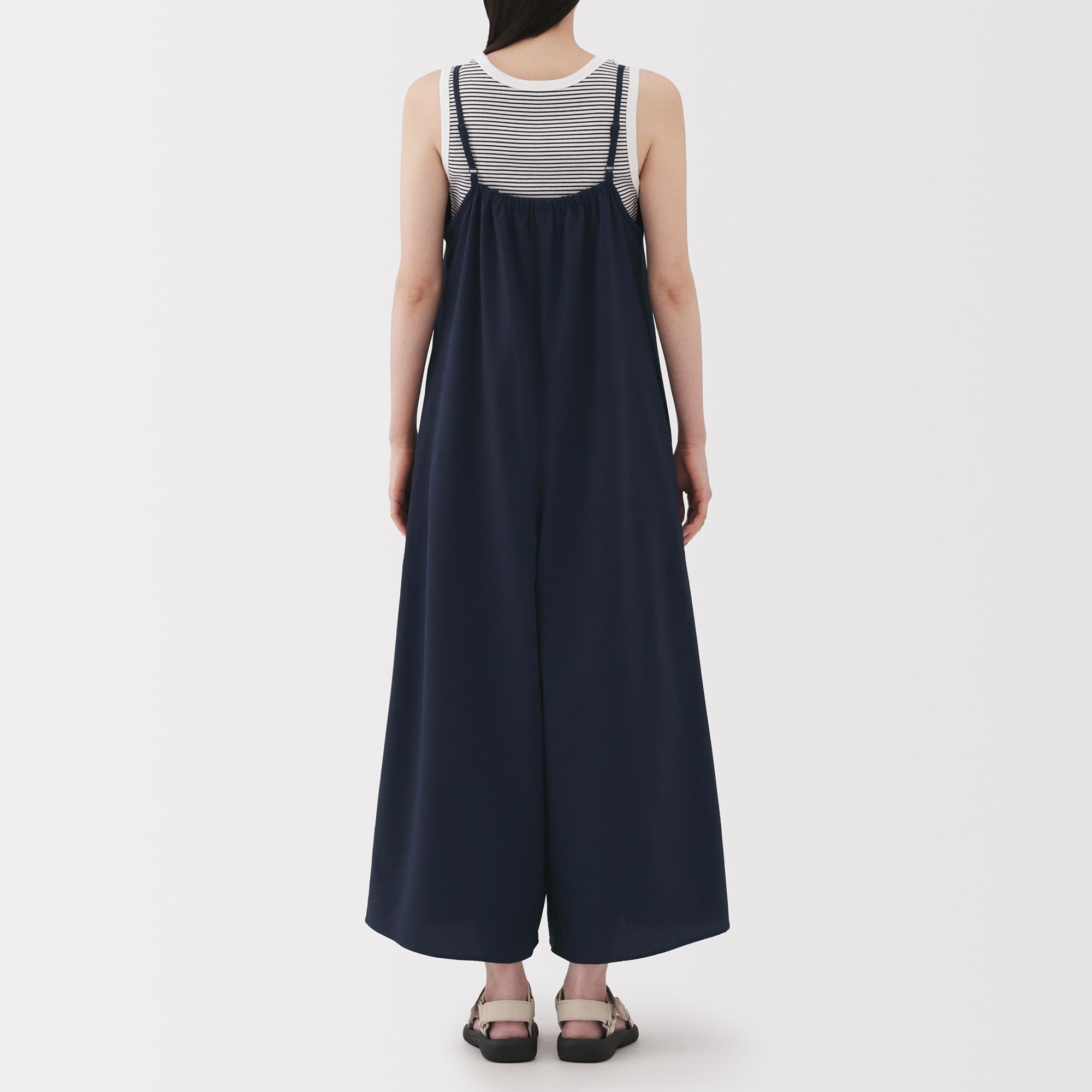 Women's Breathable Seersucker Overalls