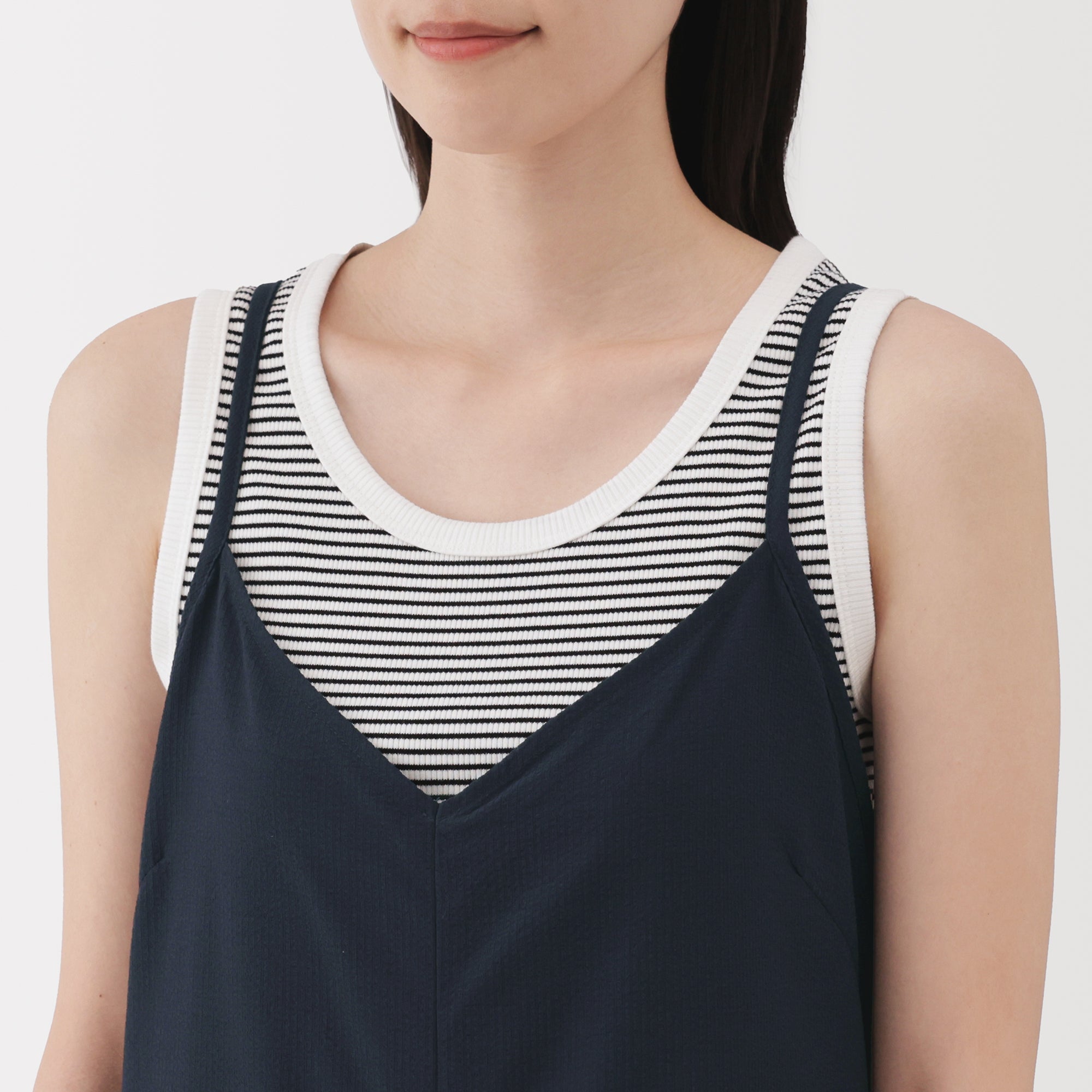 Women's Breathable Seersucker Overalls