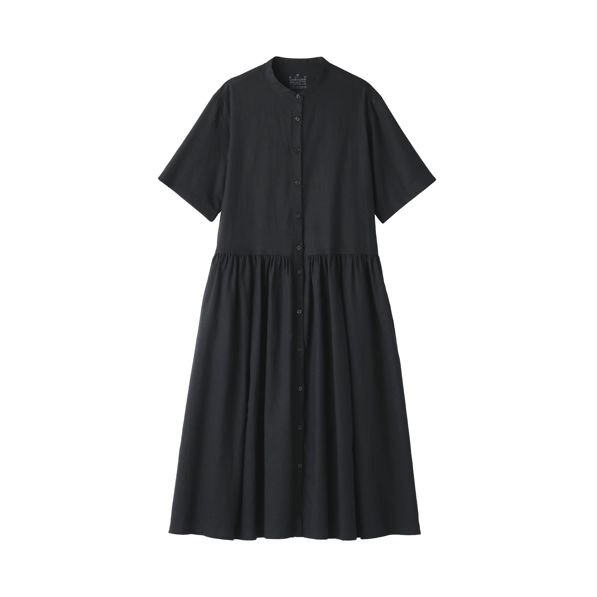 Women's Hemp Cotton Short Sleeve Dress