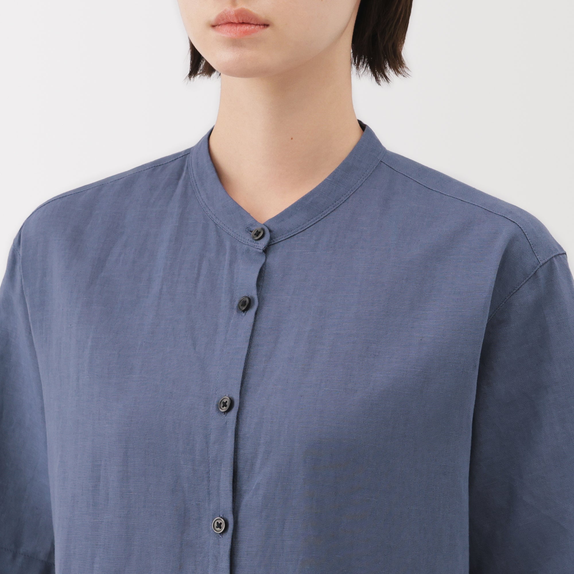 Women's Hemp Cotton Short Sleeve Dress