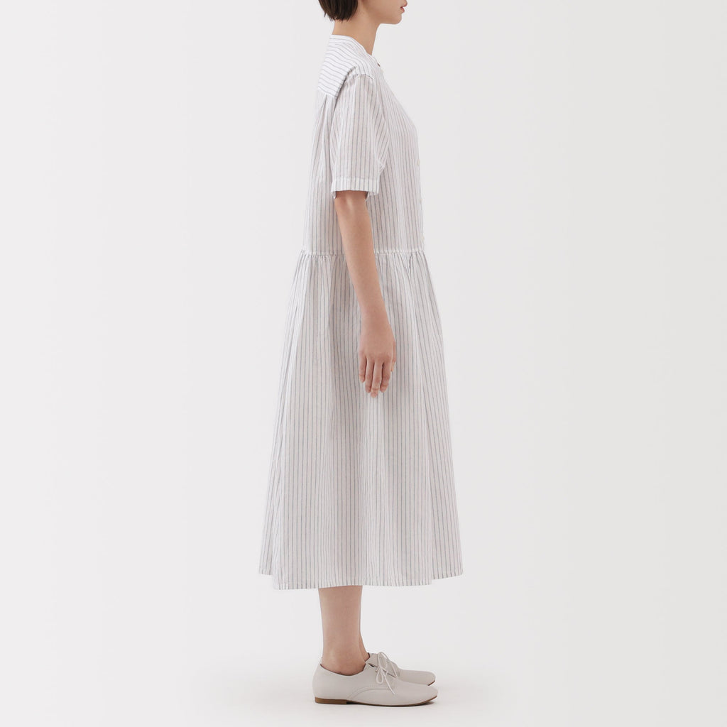 Women's Hemp Cotton Short Sleeve Dress