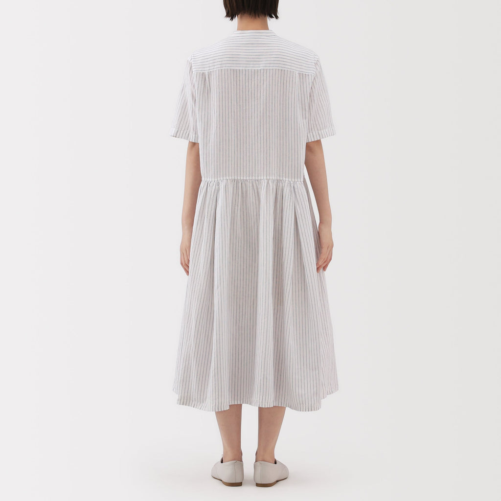Women's Hemp Cotton Short Sleeve Dress