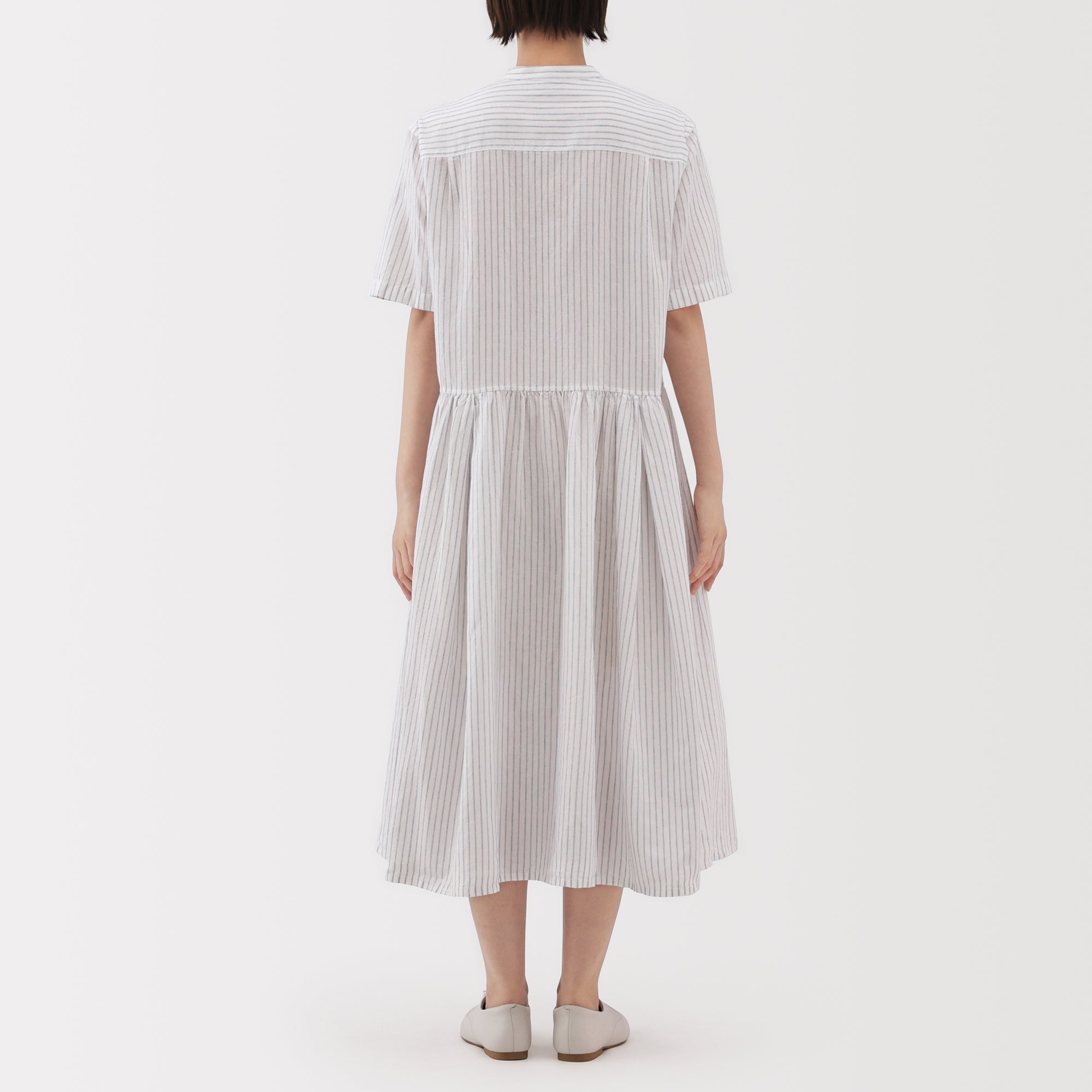 Women's Hemp Cotton Short Sleeve Dress