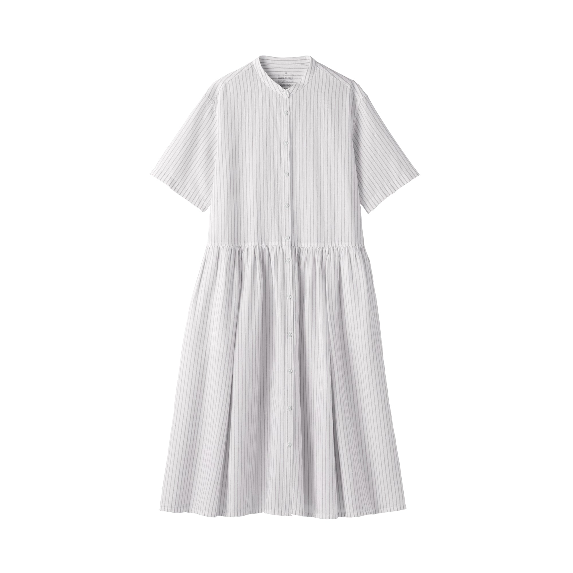 Women's Hemp Cotton Short Sleeve Dress