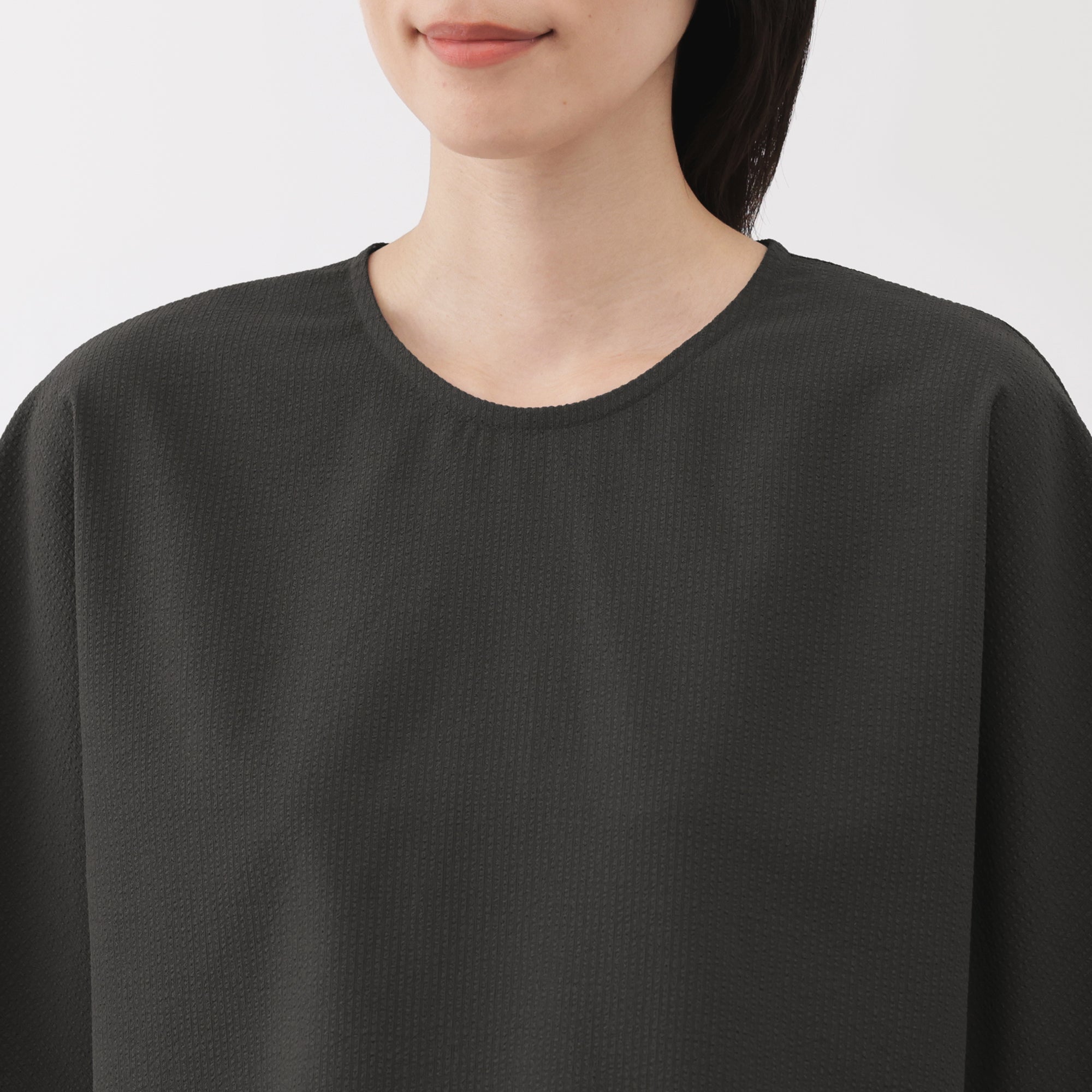 Women's Breathable Seersucker Blouse