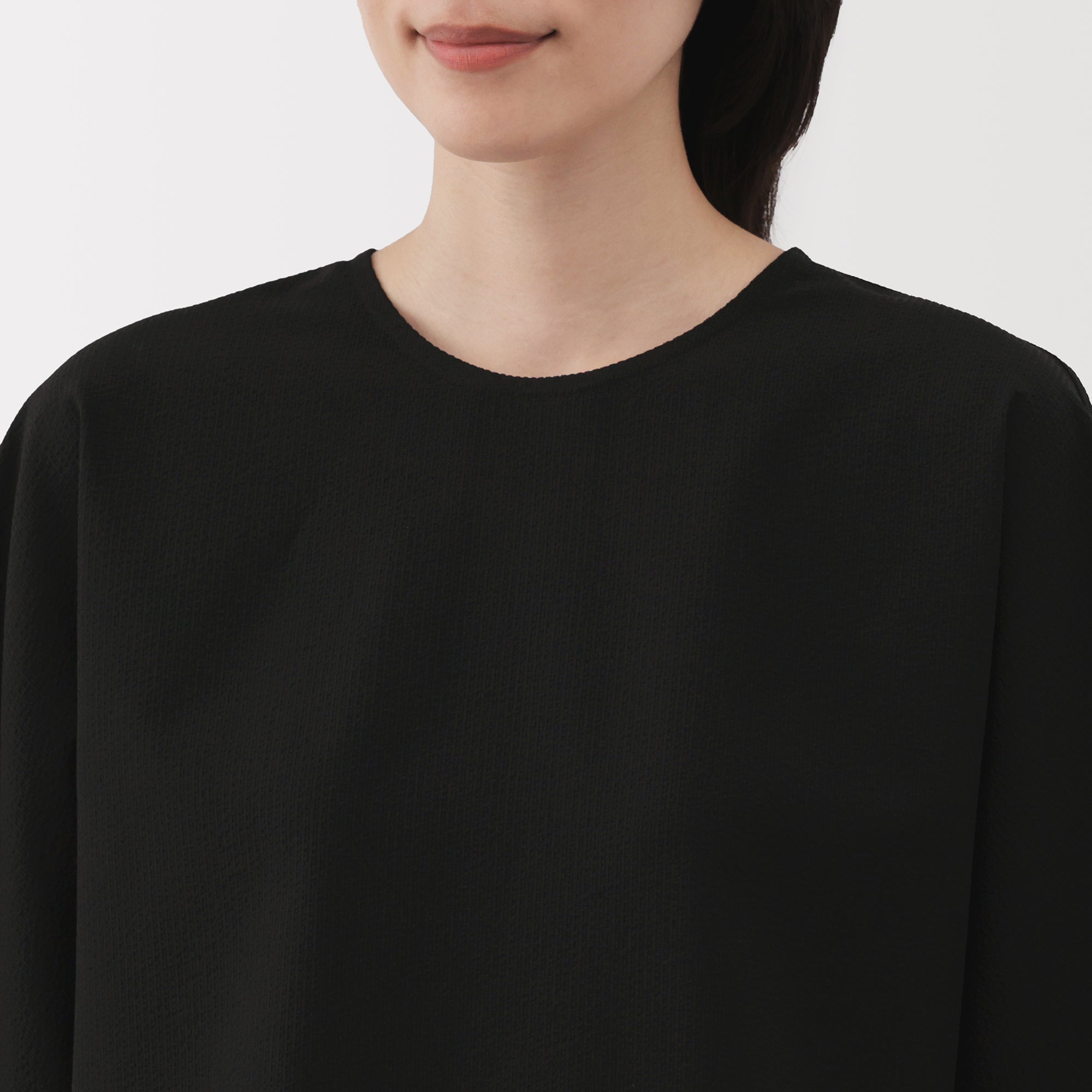 Women's Breathable Seersucker Blouse