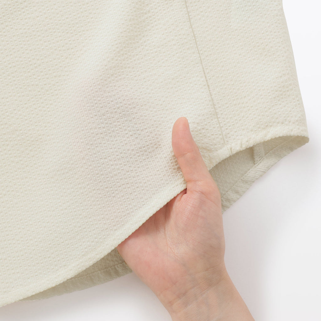 Women's Breathable Seersucker Blouse