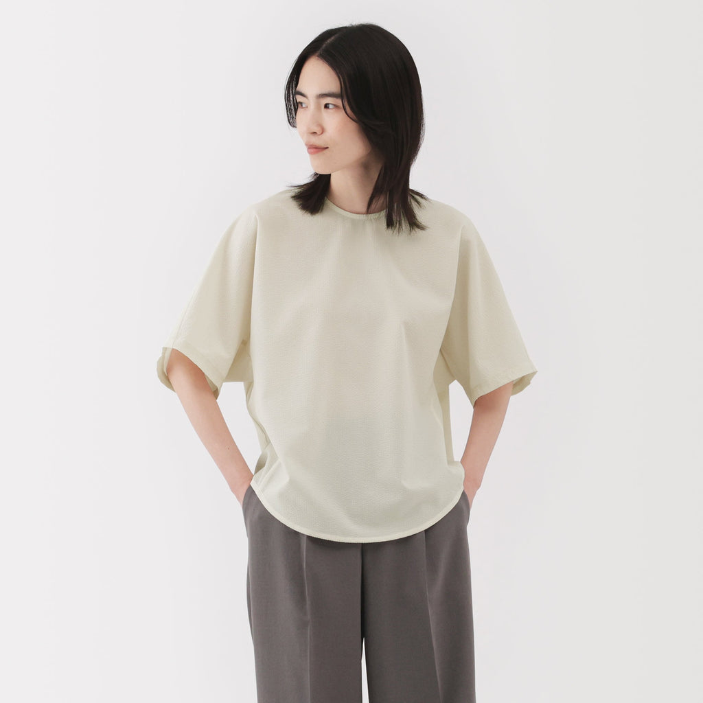 Women's Breathable Seersucker Blouse
