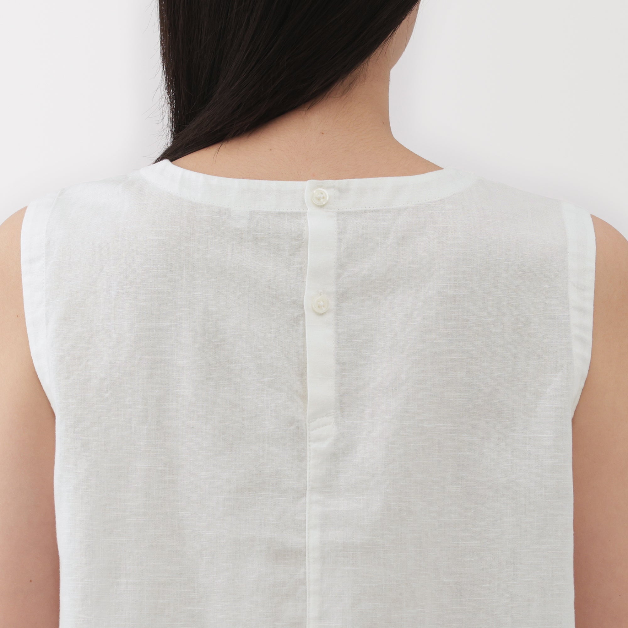 Women's Hemp Cotton Sleeveless Blouse
