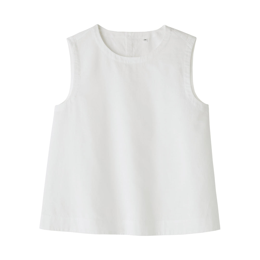 Women's Hemp Cotton Sleeveless Blouse