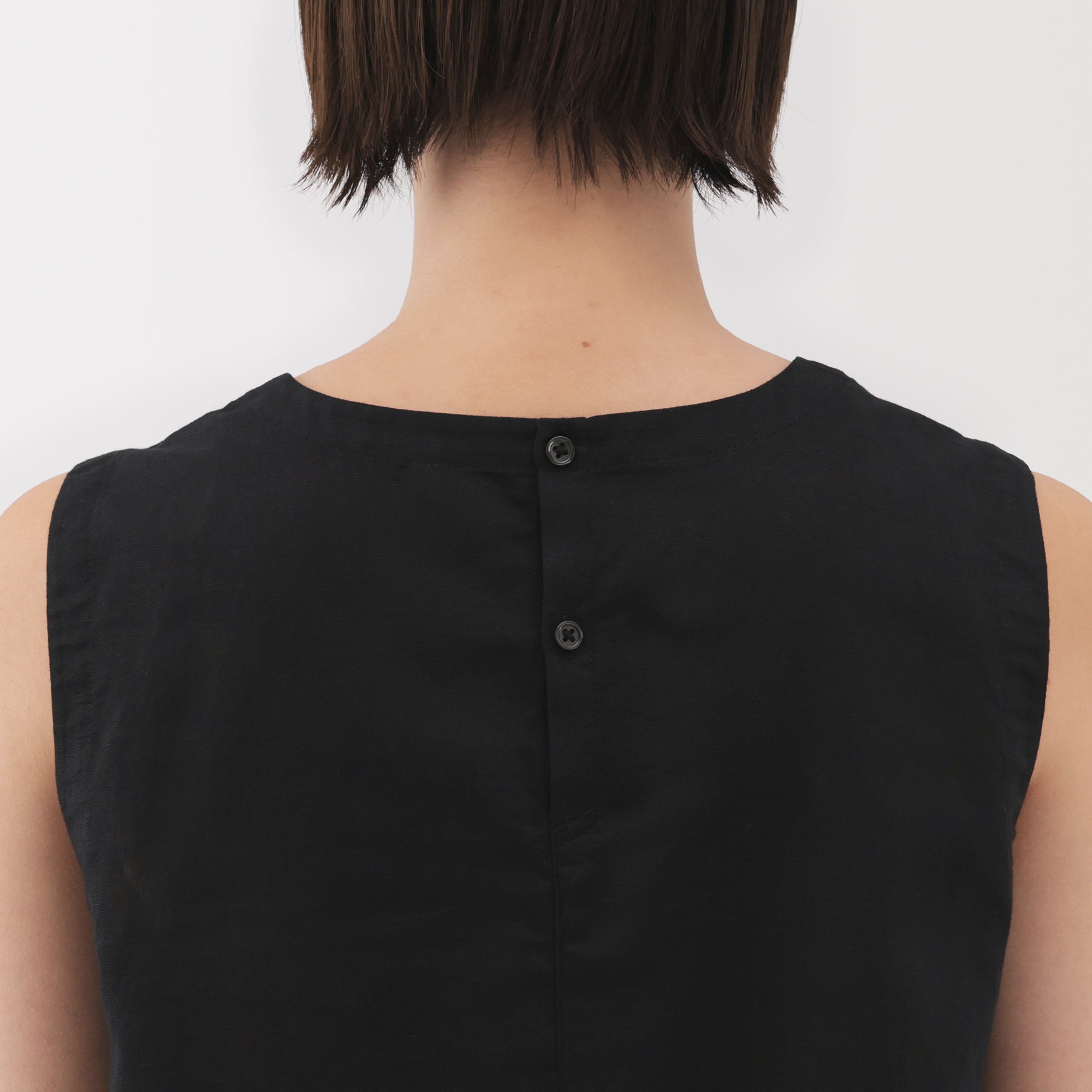 Women's Hemp Cotton Sleeveless Blouse