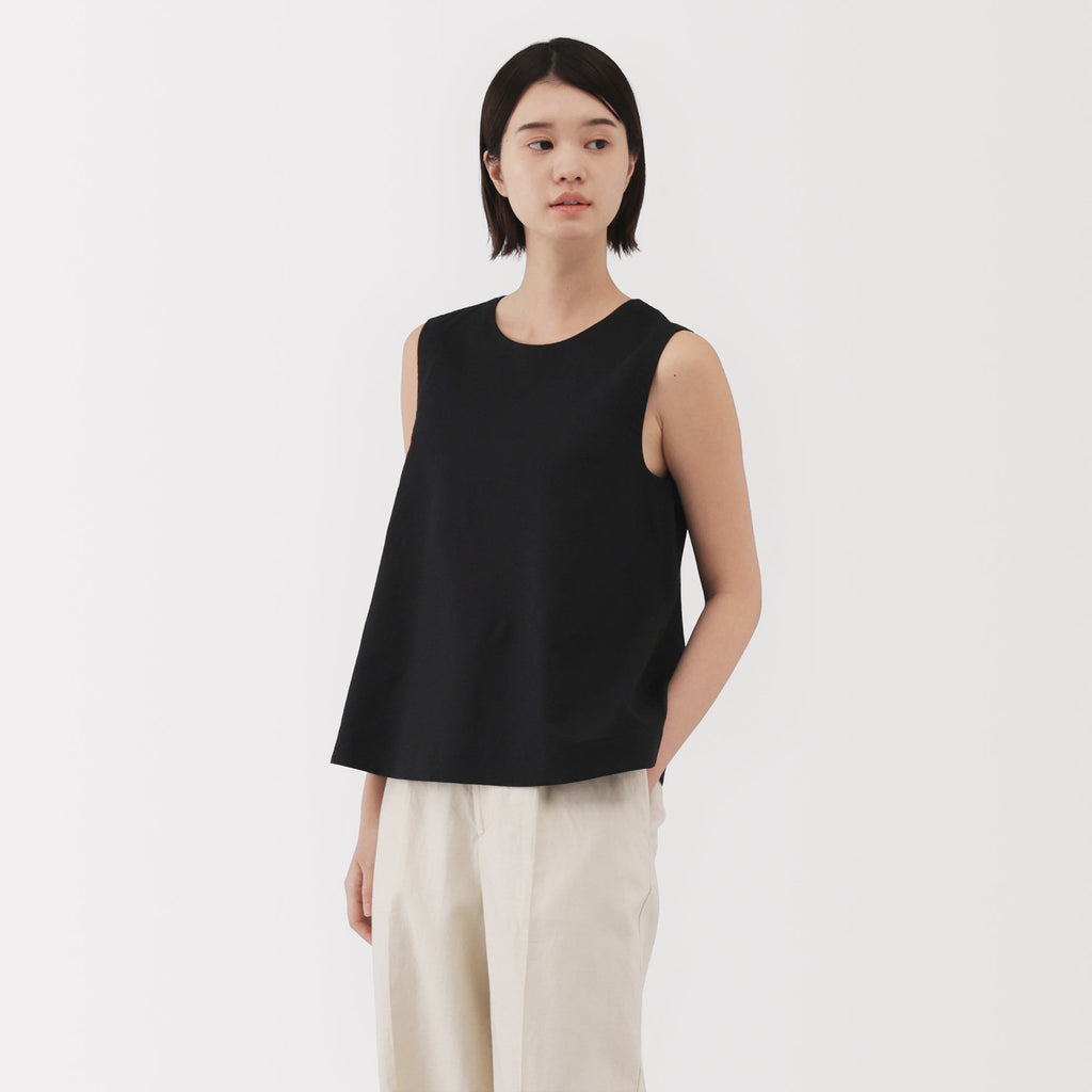 Women's Hemp Cotton Sleeveless Blouse