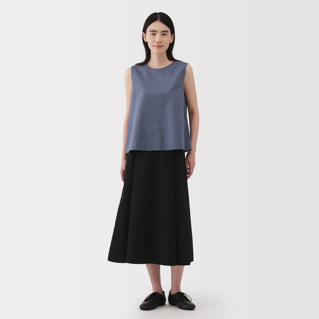 Women's Hemp Cotton Sleeveless Blouse