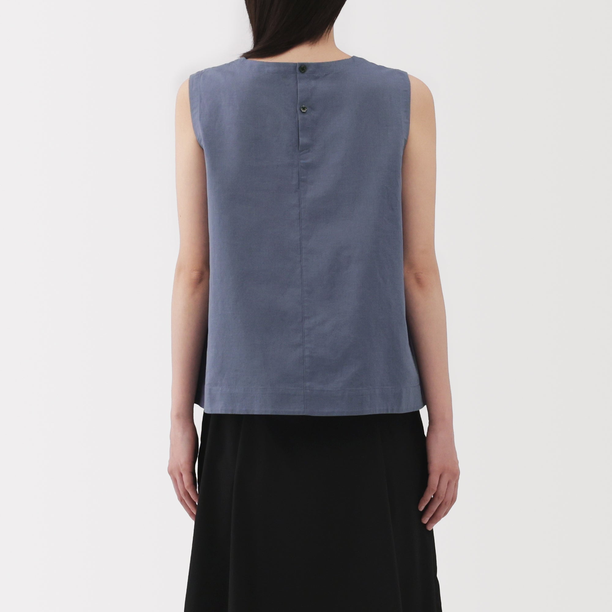 Women's Hemp Cotton Sleeveless Blouse
