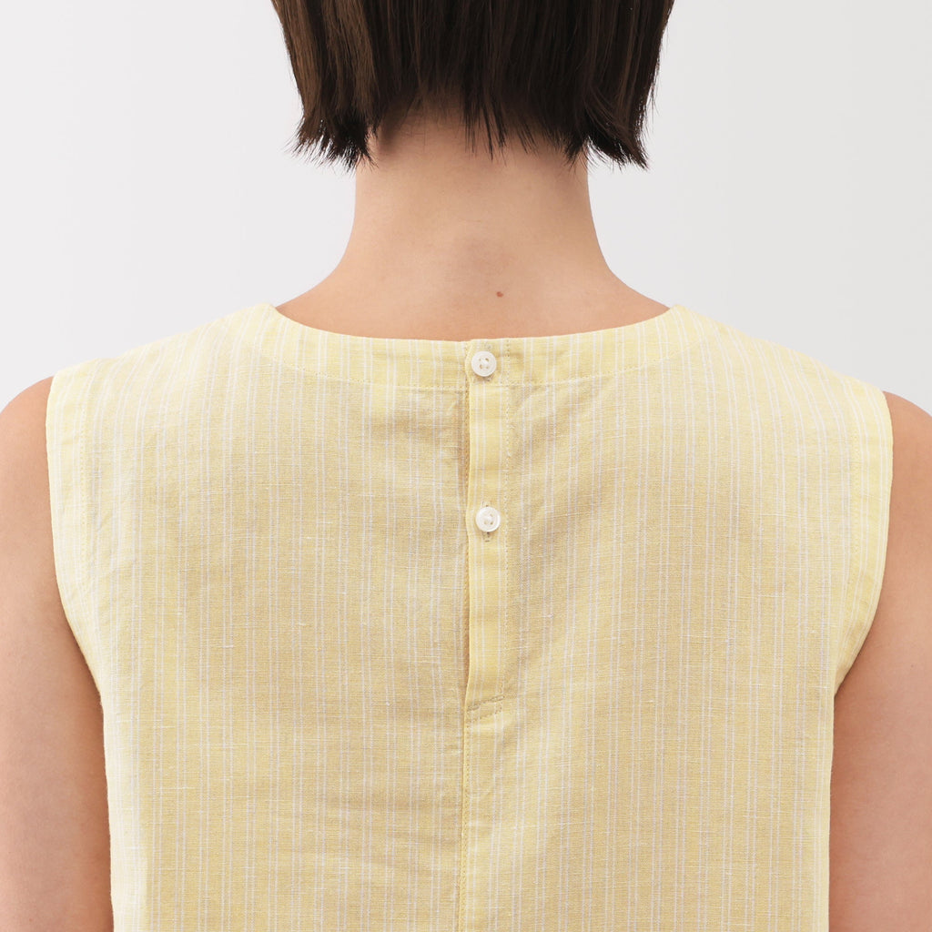 Women's Hemp Cotton Sleeveless Blouse