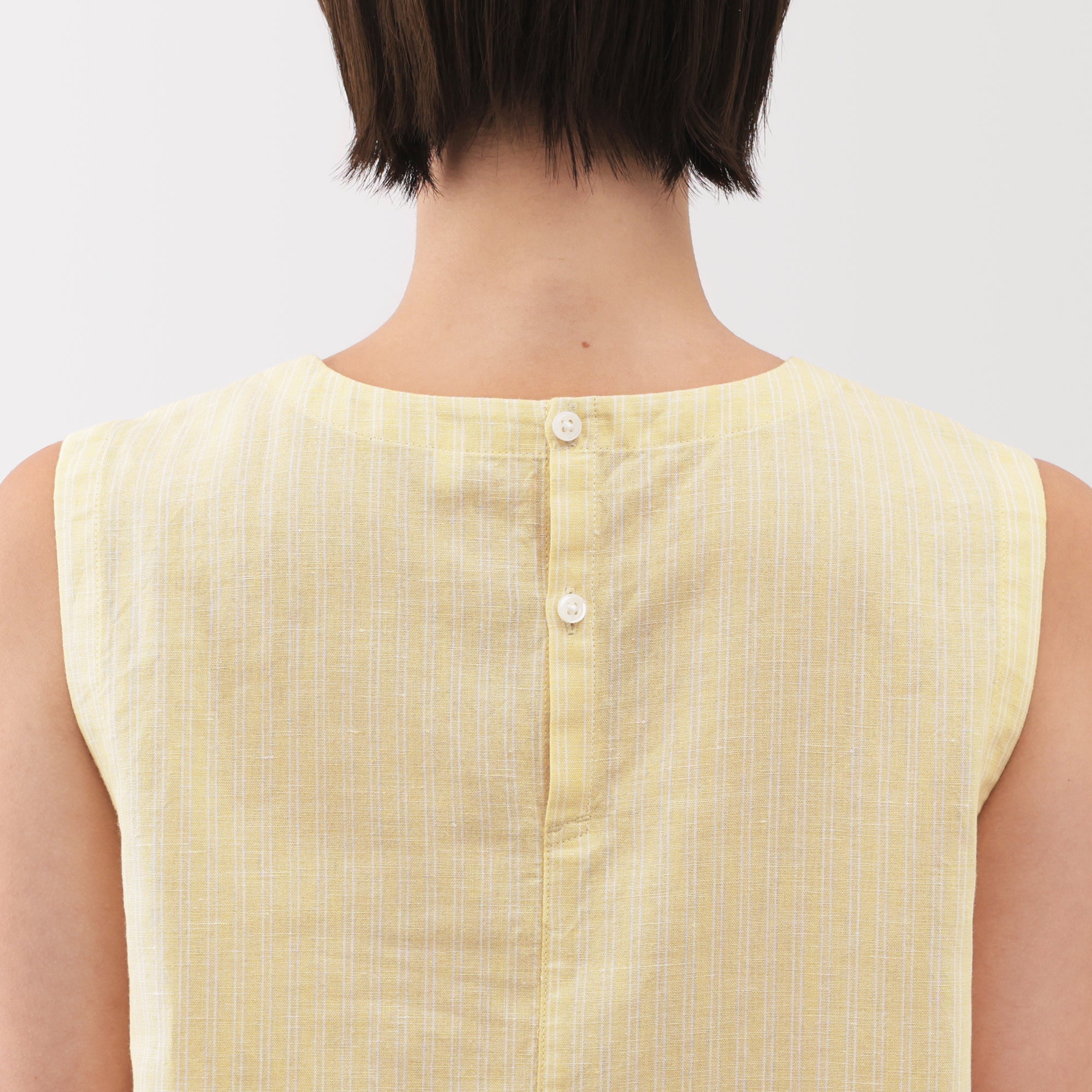 Women's Hemp Cotton Sleeveless Blouse