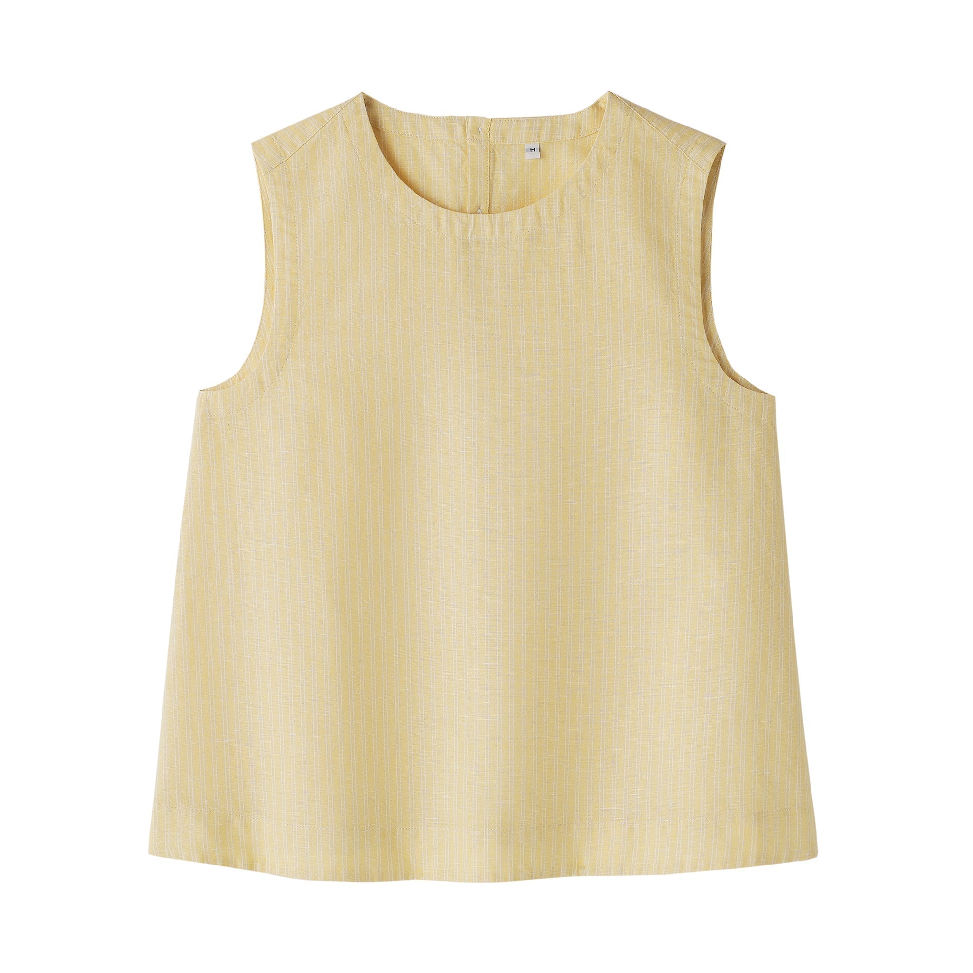 Women's Hemp Cotton Sleeveless Blouse