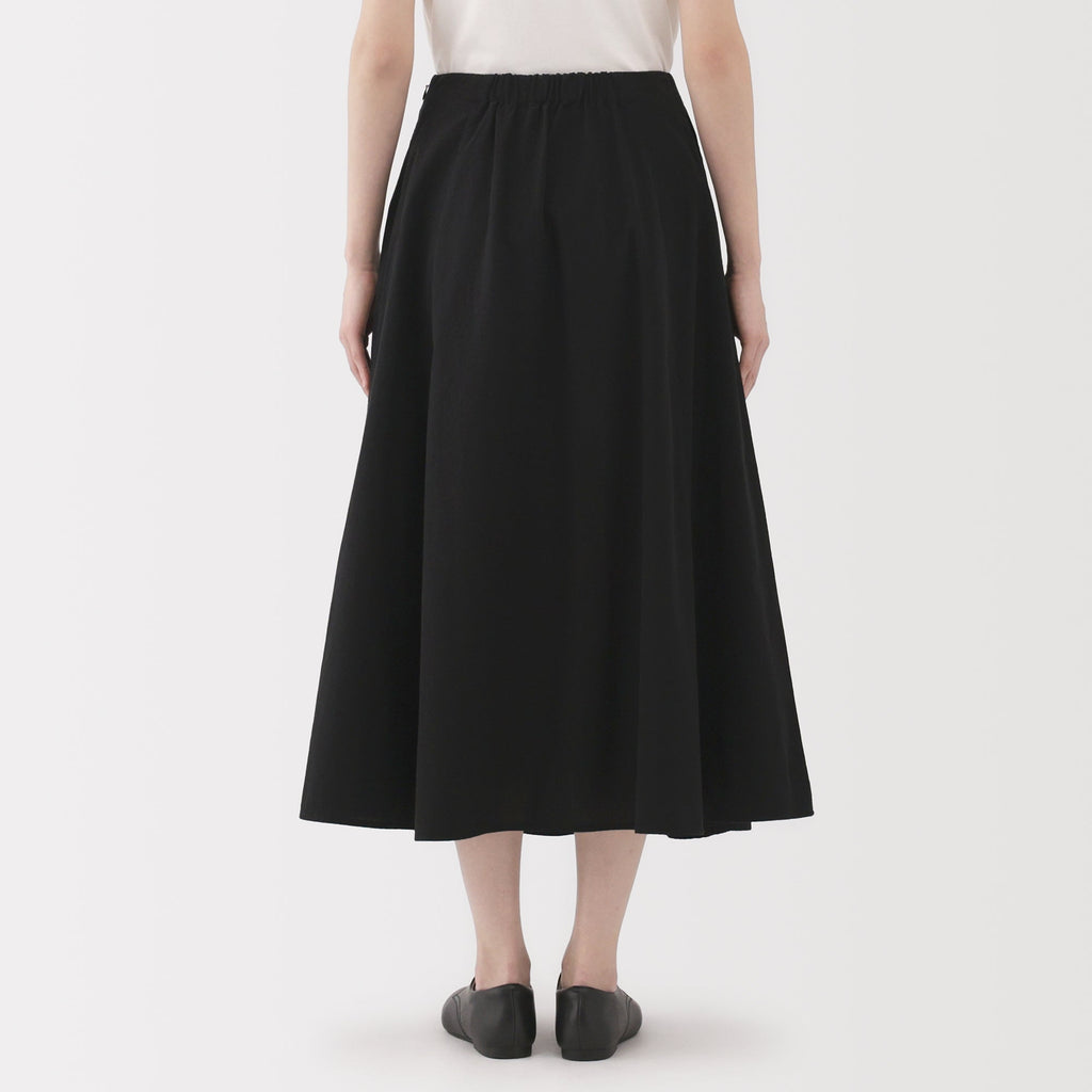 Women's Cool Touch Striped Flared Skirt