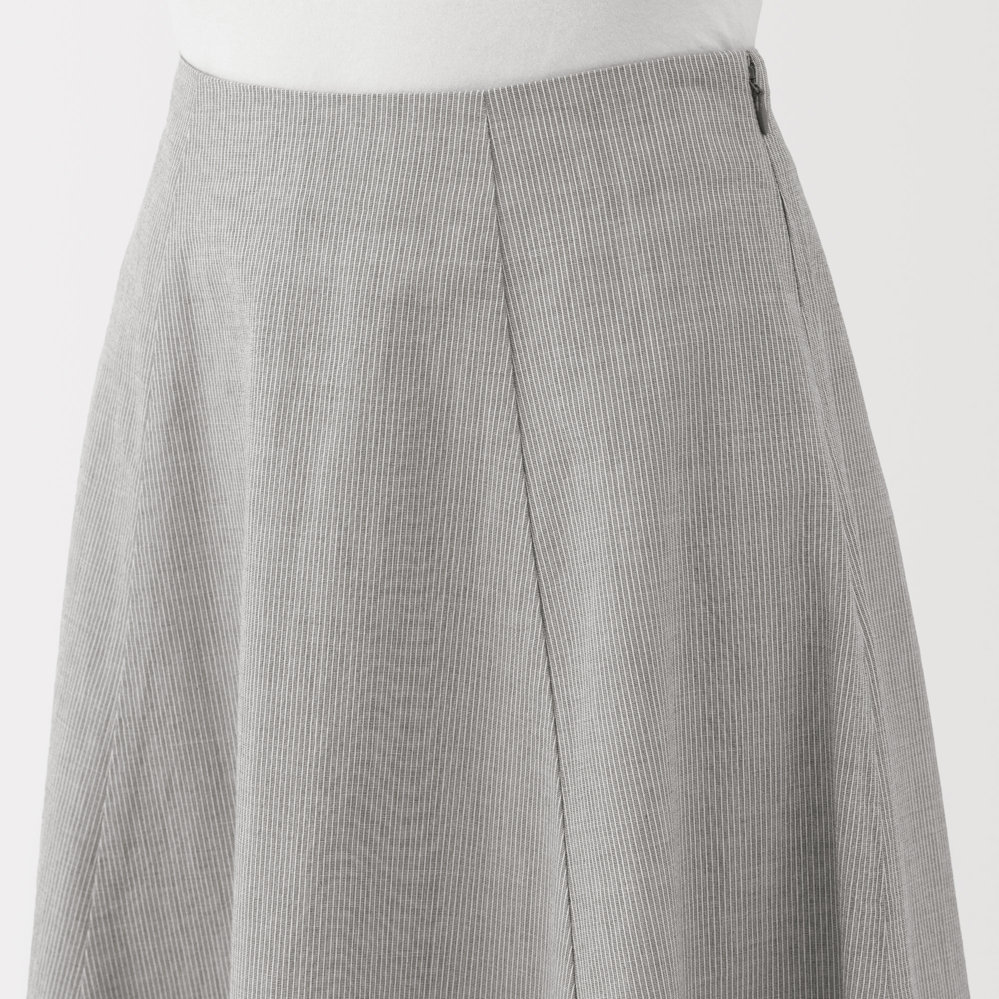 Women's Cool Touch Striped Flared Skirt