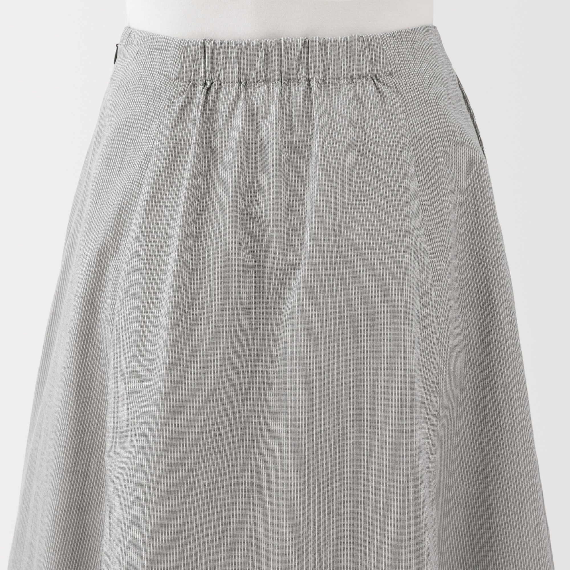 Women's Cool Touch Striped Flared Skirt