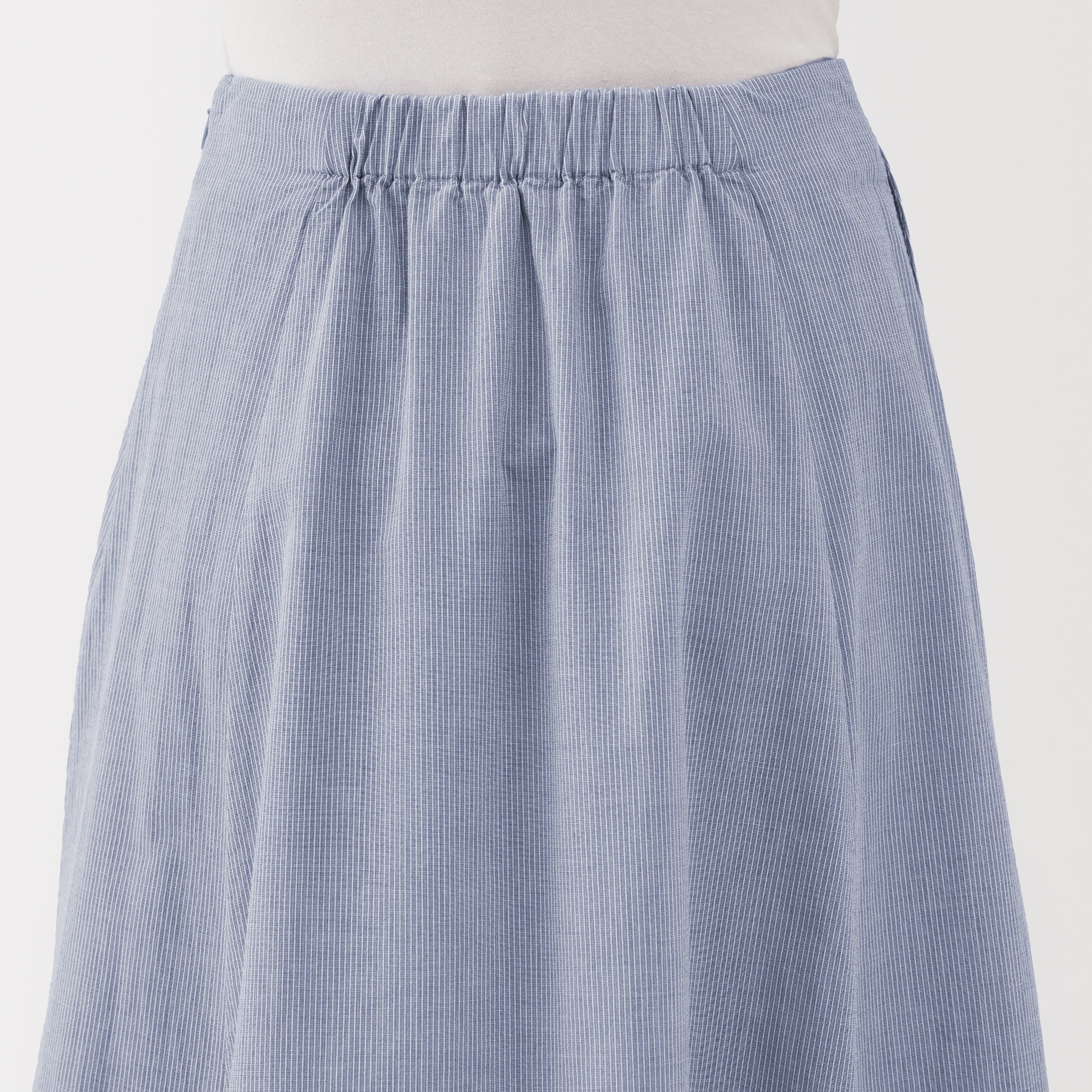 Women's Cool Touch Striped Flared Skirt