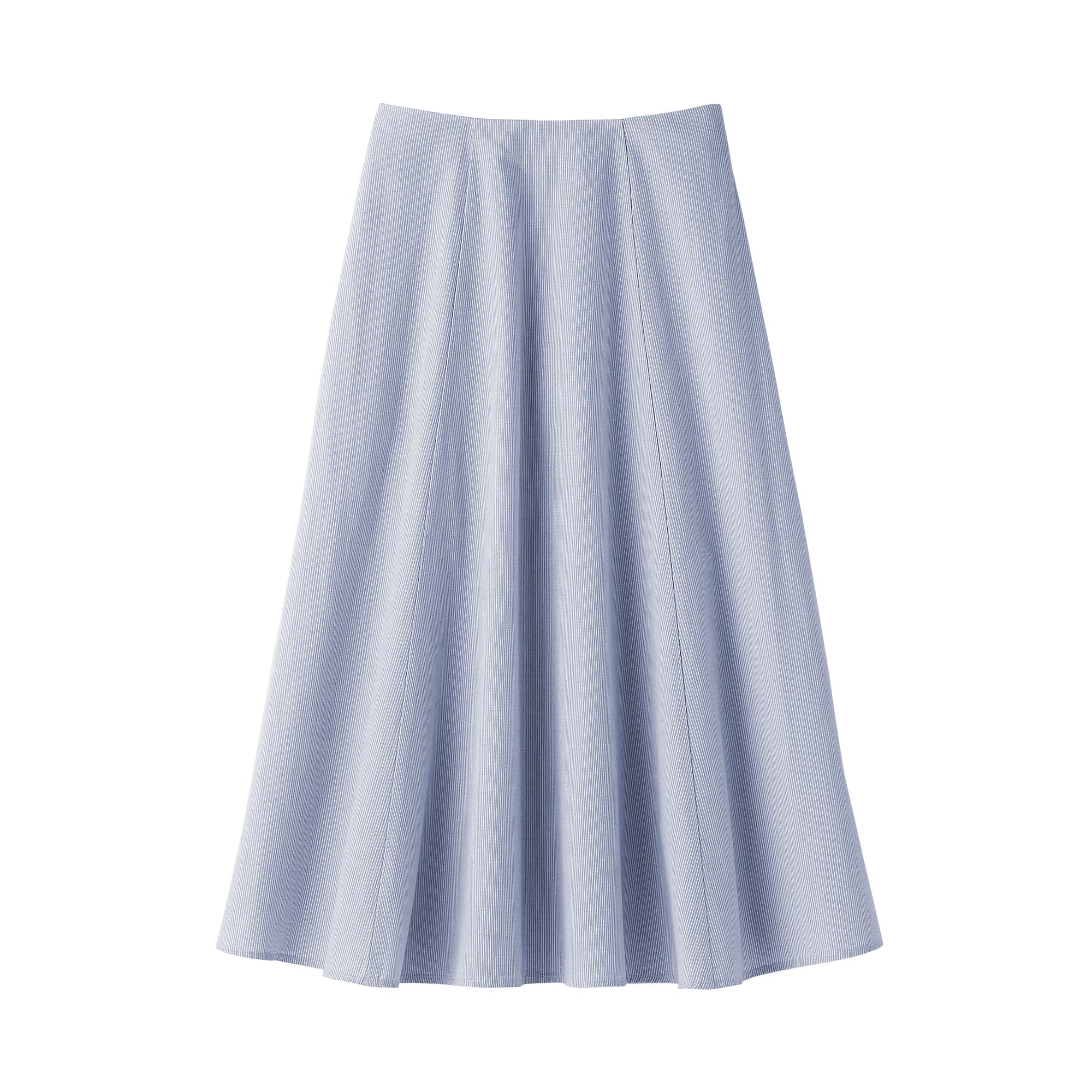 Women's Cool Touch Striped Flared Skirt