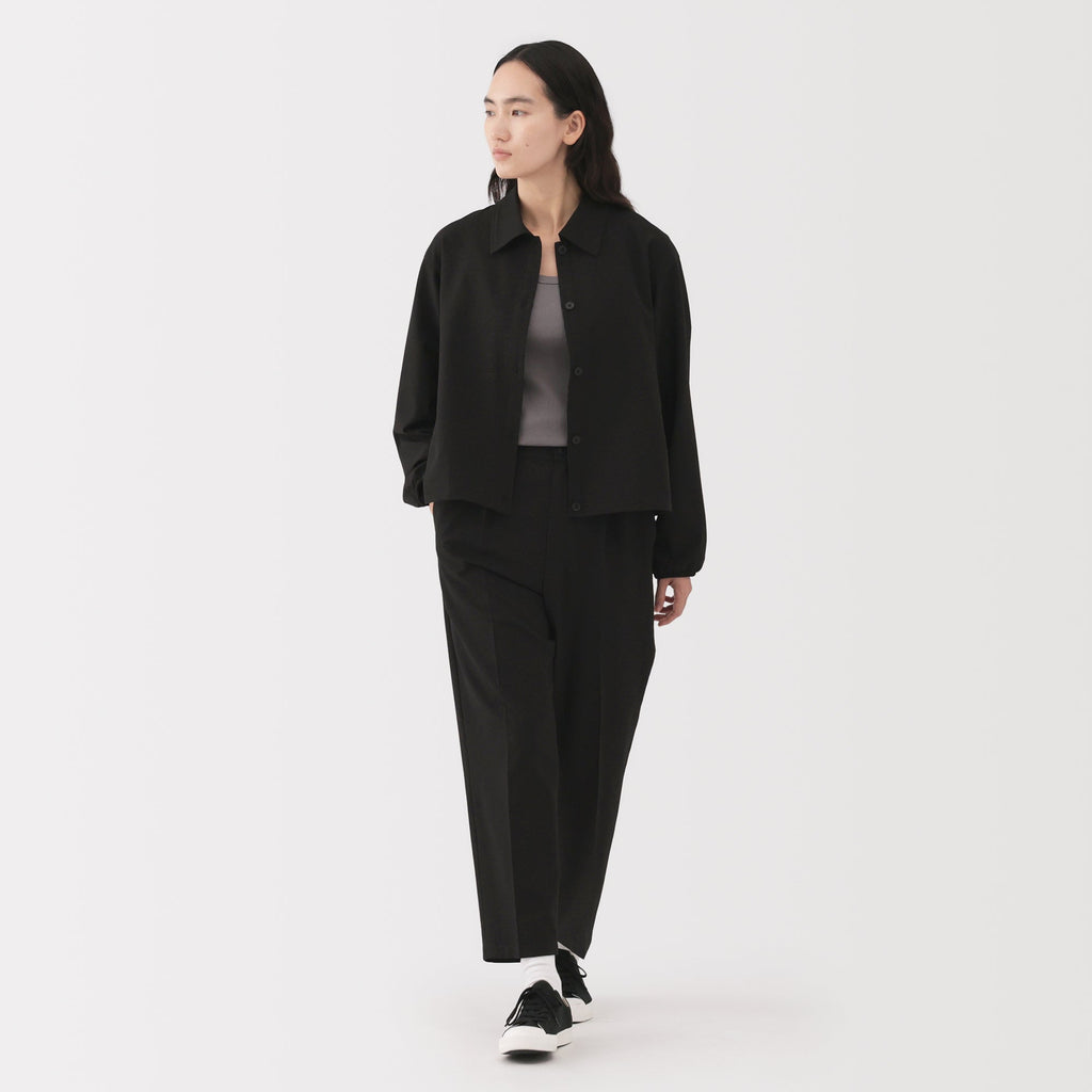 Women's Breathable Seersucker Shirt Jacket